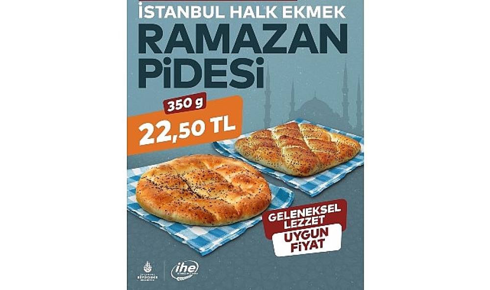 İstanbul Halk Ekmek Pide Fiyatlarını A&ccedil;ıkladı: Susamlı Pide 22,5 TL